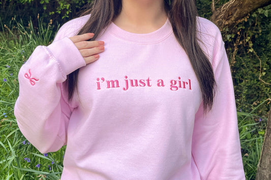 I'm Just a Girl Sweater
