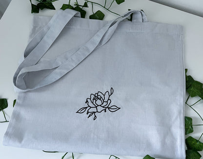 Flower Drip Tote