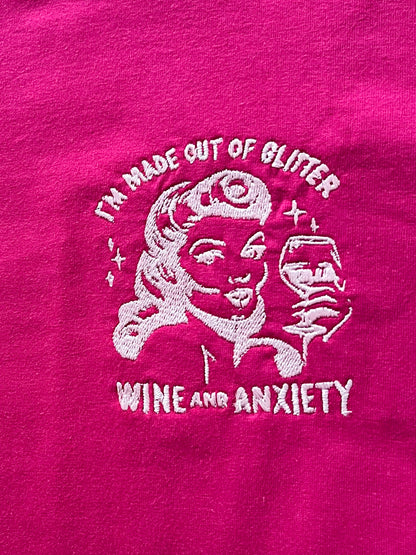 Glitter Wine Tee