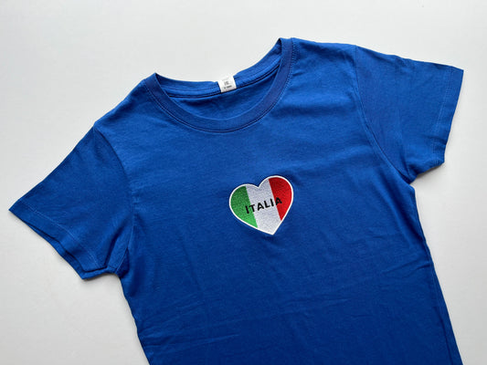 Italy Embroidered Tee