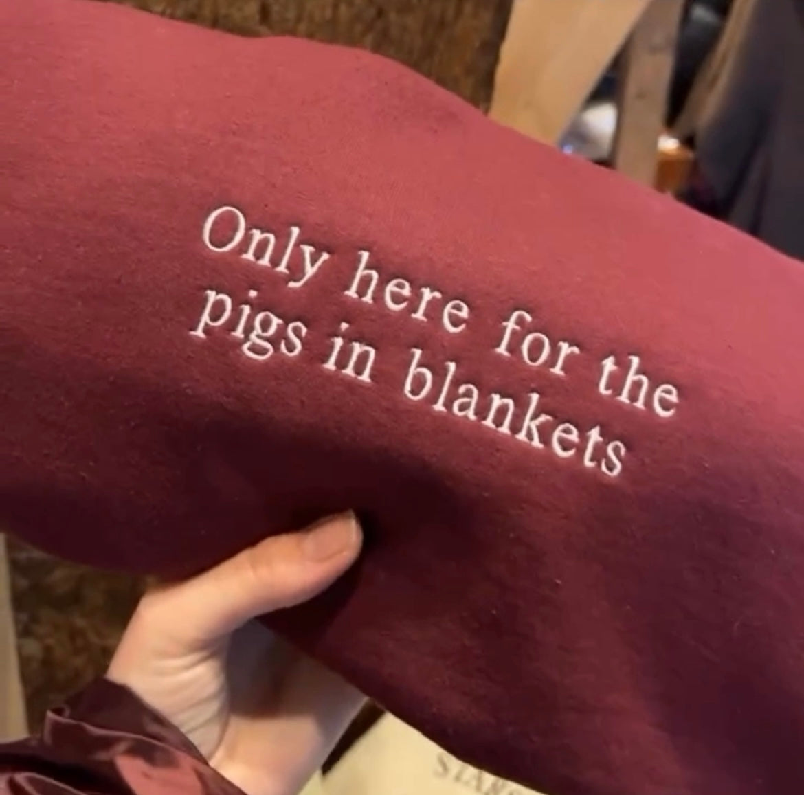 Pigs in Blankets Sweater