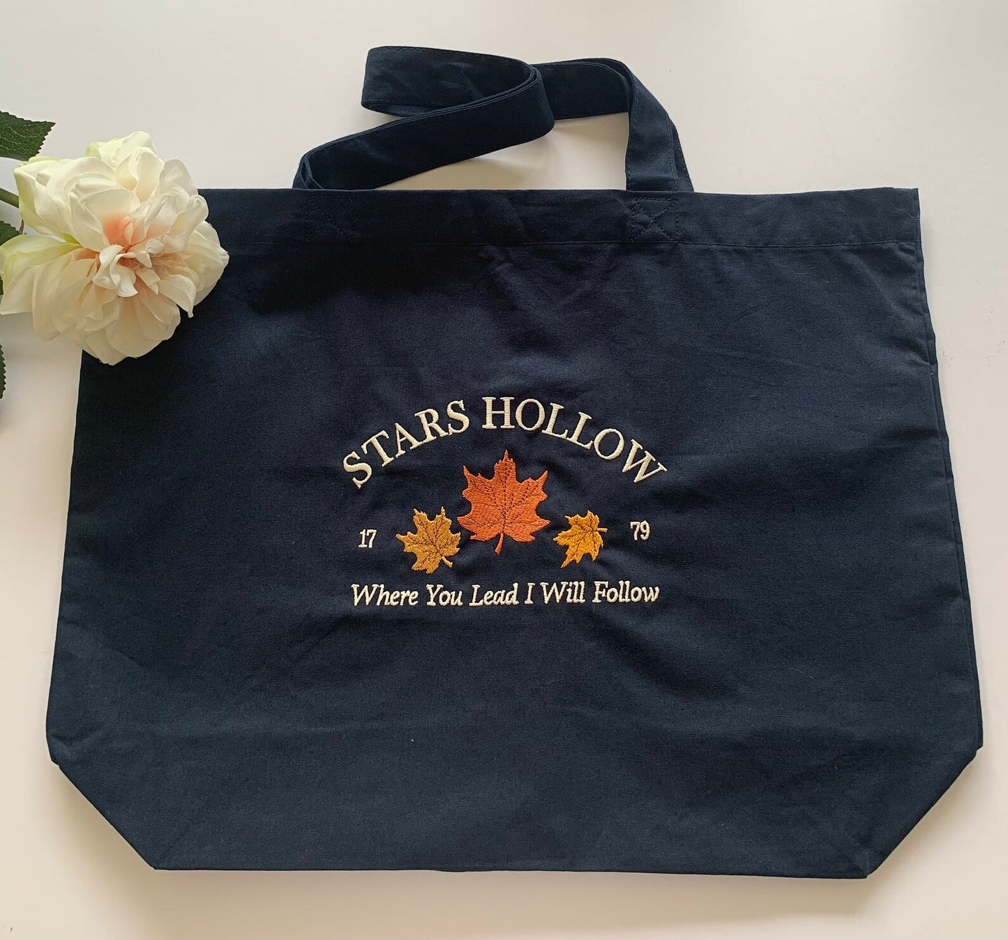 Stars Hollow Leaves Tote