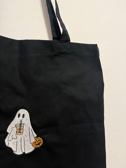 Pumpkin Ghost Tote