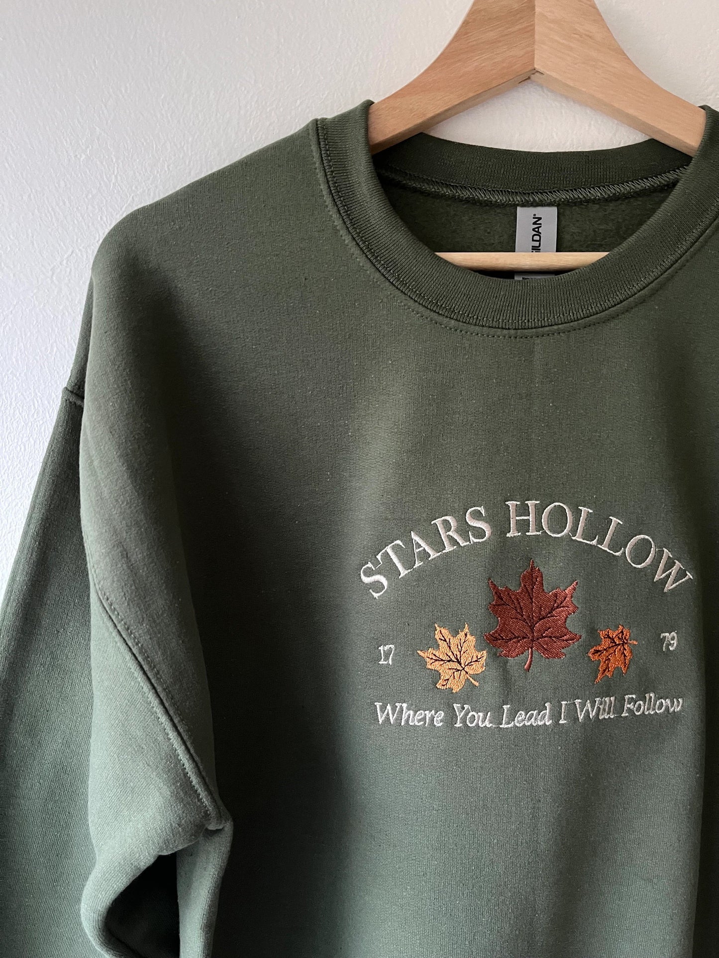 Stars Hollow Leaves Sweater